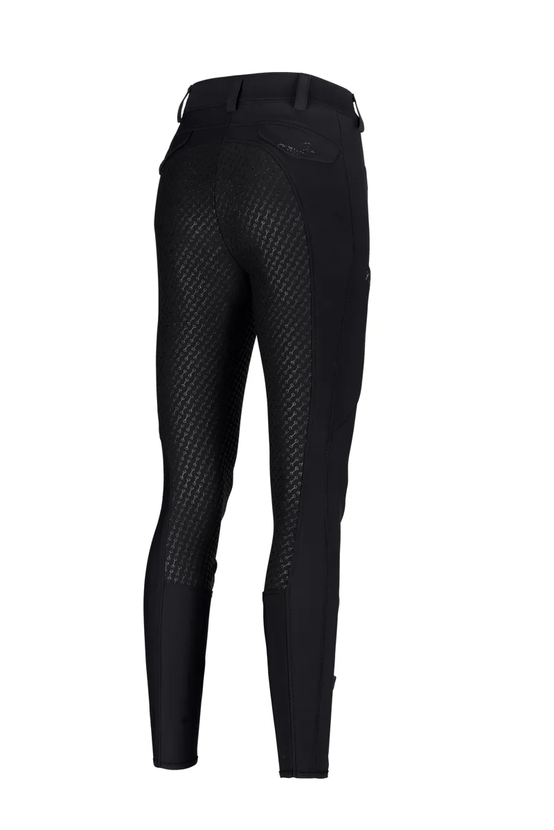 Pikeur Laure Full Grip Ladies Breeches - Black-1